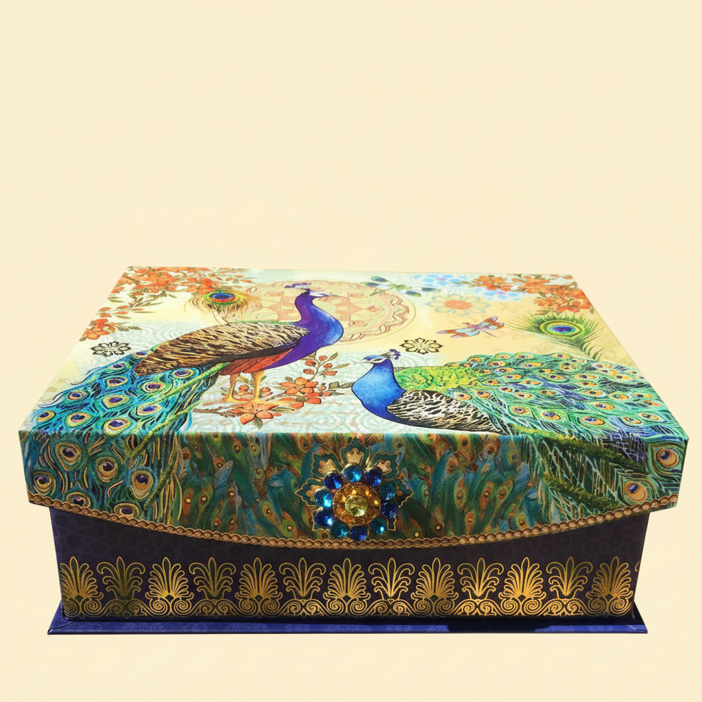 Gift Boxes - Warm Cream Background