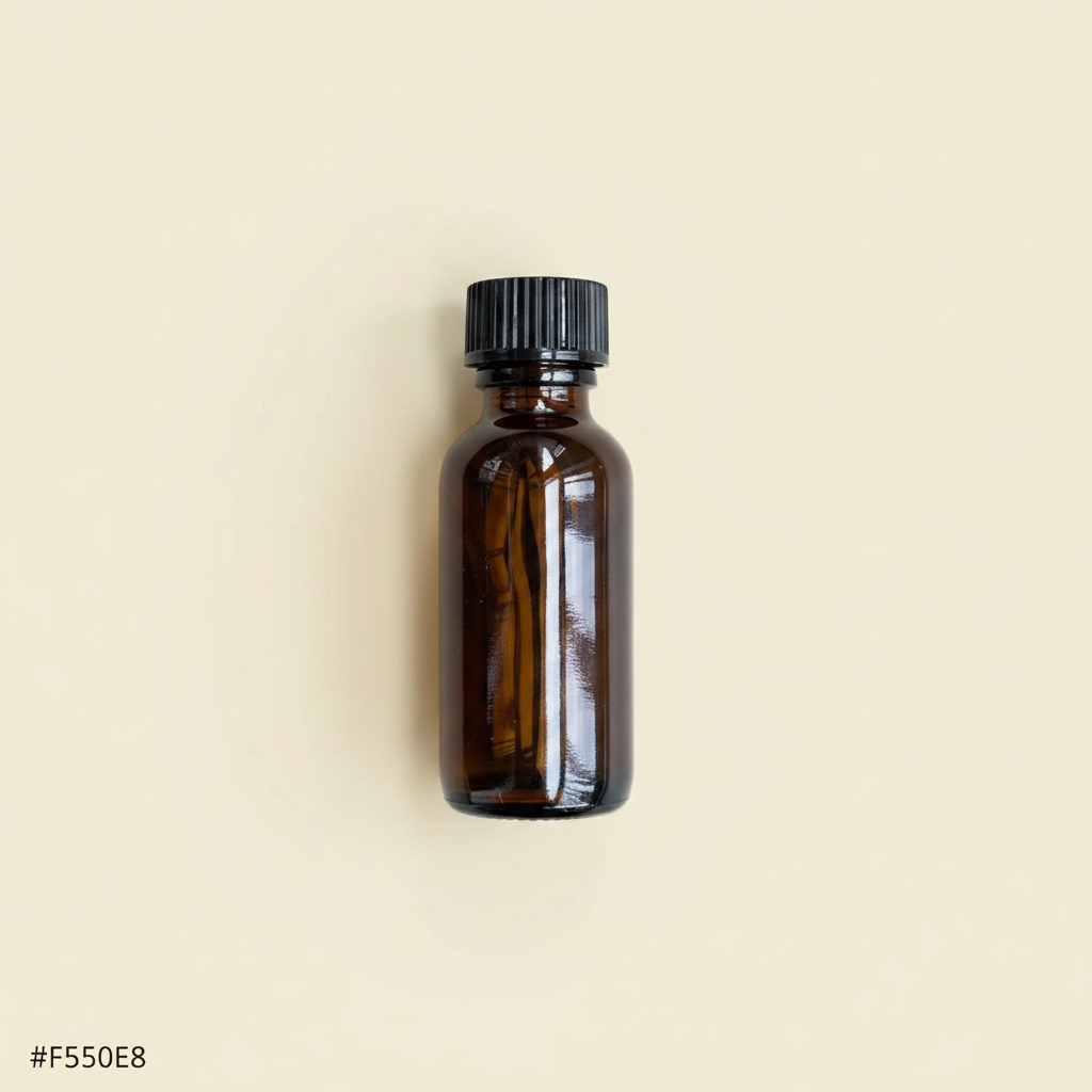 Amber Bottle - Warm Cream