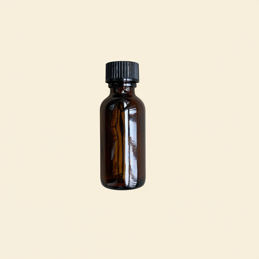 Amber Bottle Webp - Warm Cream