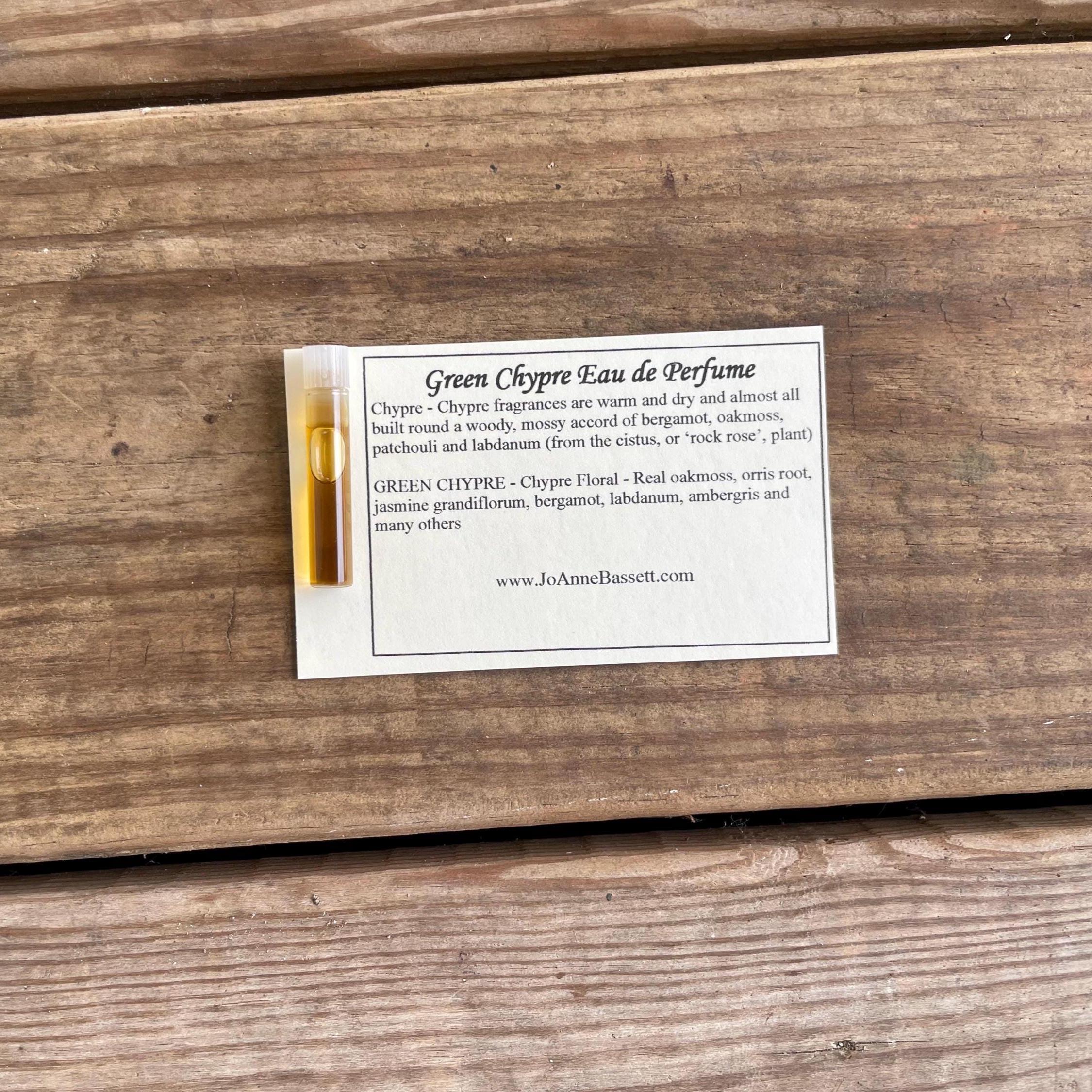 Natural Oakmoss Chypre Perfume: Botanical Green Eau de Perfume