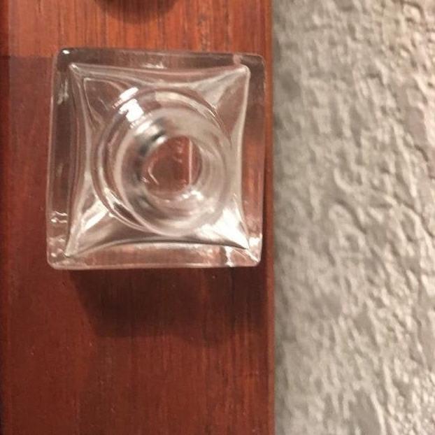 Empty Glass Perfume Bottle: Gold Metal Caps, 6 ml DIY Fragrance Cubes