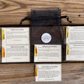 Organic Natural Perfume Samples: Oriental florals, fruity, chypre