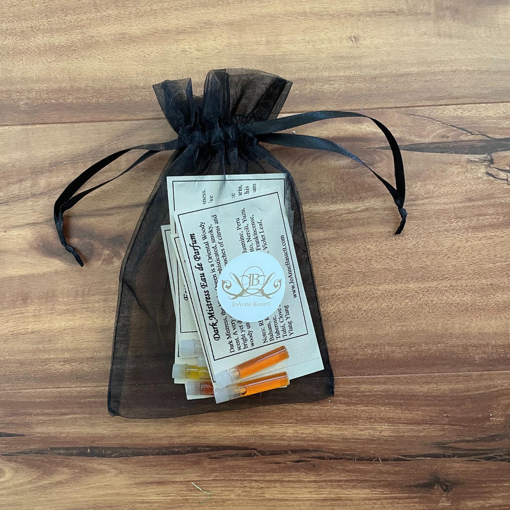Artisan Botanical Perfume, Indie Organic Fragrance Samples, 1 ml glass vial