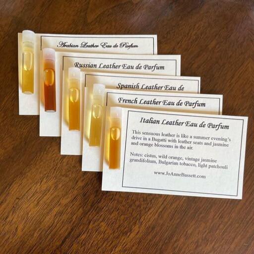 Artisan Botanical Perfume, Indie Organic Fragrance Samples, 1 ml glass vial