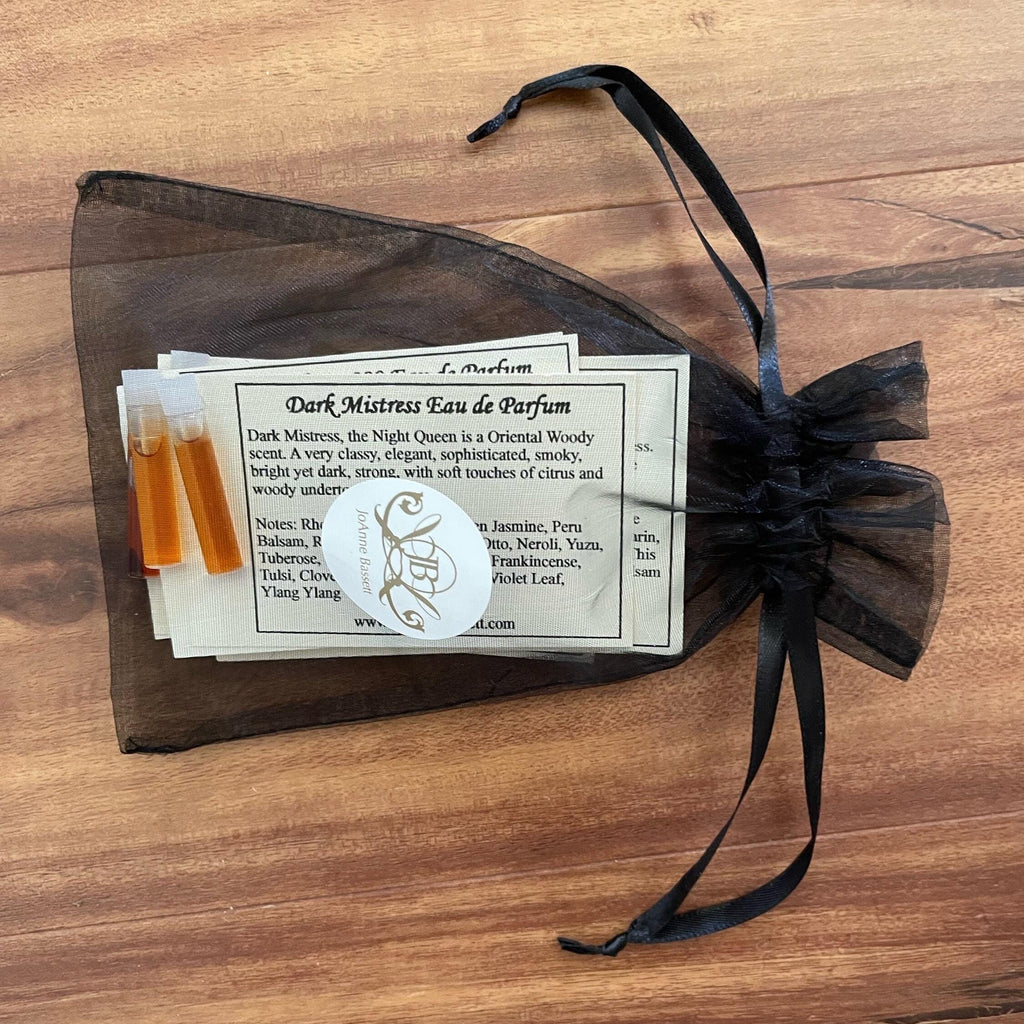 Artisan Botanical Perfume, Indie Organic Fragrance Samples, 1 ml glass vial