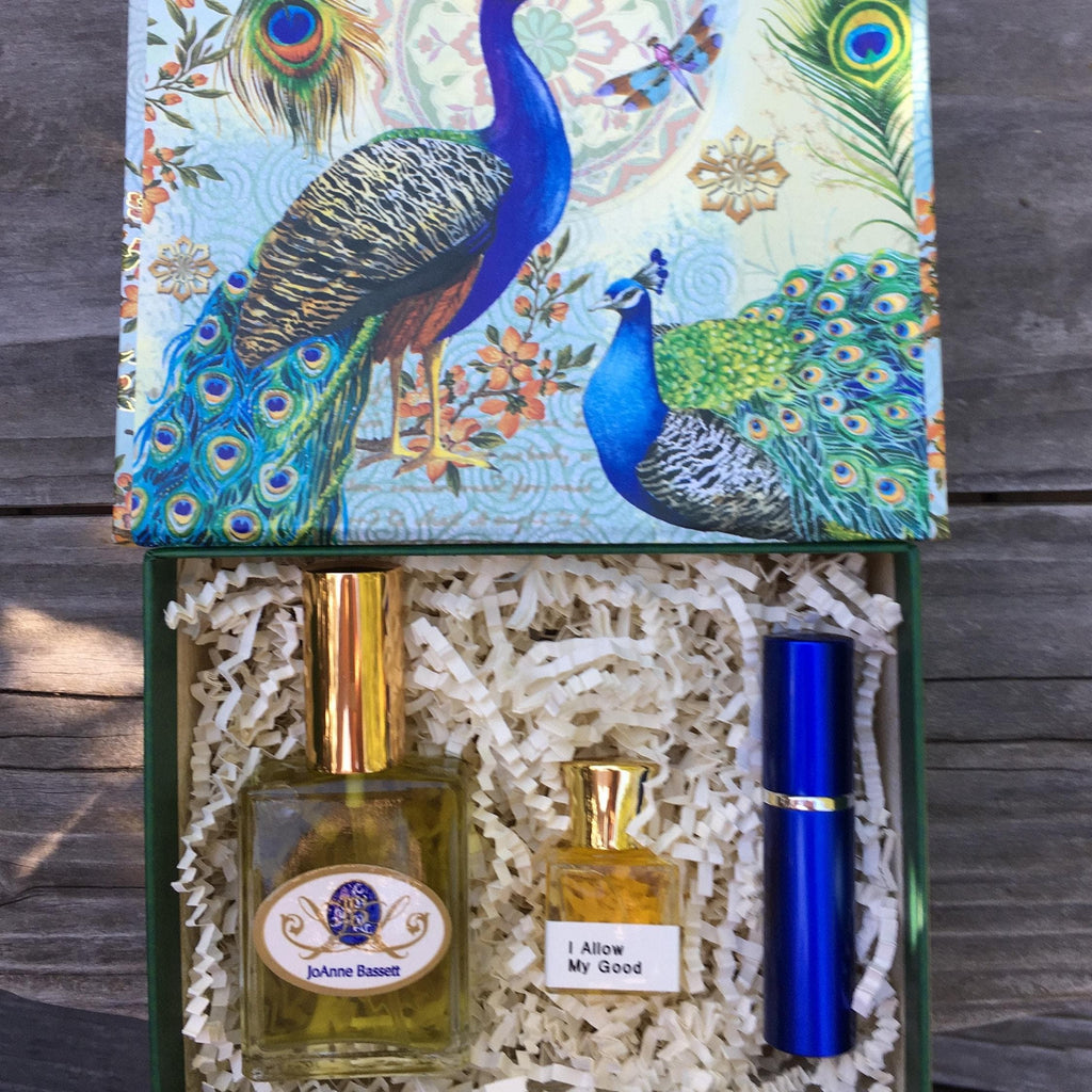 Luxury Natural Perfume Gift Set: Floral Aromatherapy - Sovereign Collection
