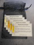 Artisan Botanical Perfume, Indie Organic Fragrance Samples, 1 ml glass vial