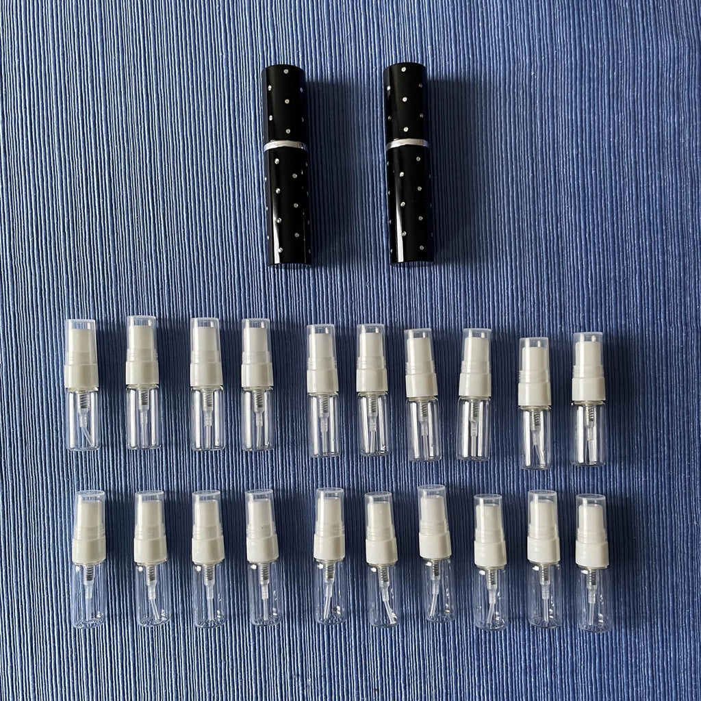 DIY Perfume Making Kit: Custom Scent Creation, Natural Essential oil, Atomizers with Grape Alcohol