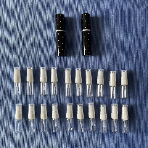 DIY Perfume Making Kit: Custom Scent Creation, Natural Essential oil, Atomizers with Grape Alcohol