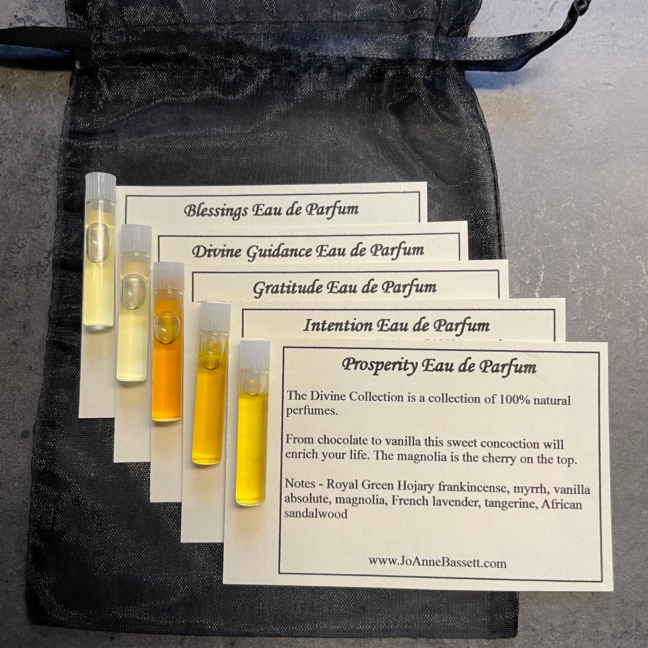 Natural Perfume Sample Set, Divine Collection Eau de Parfum