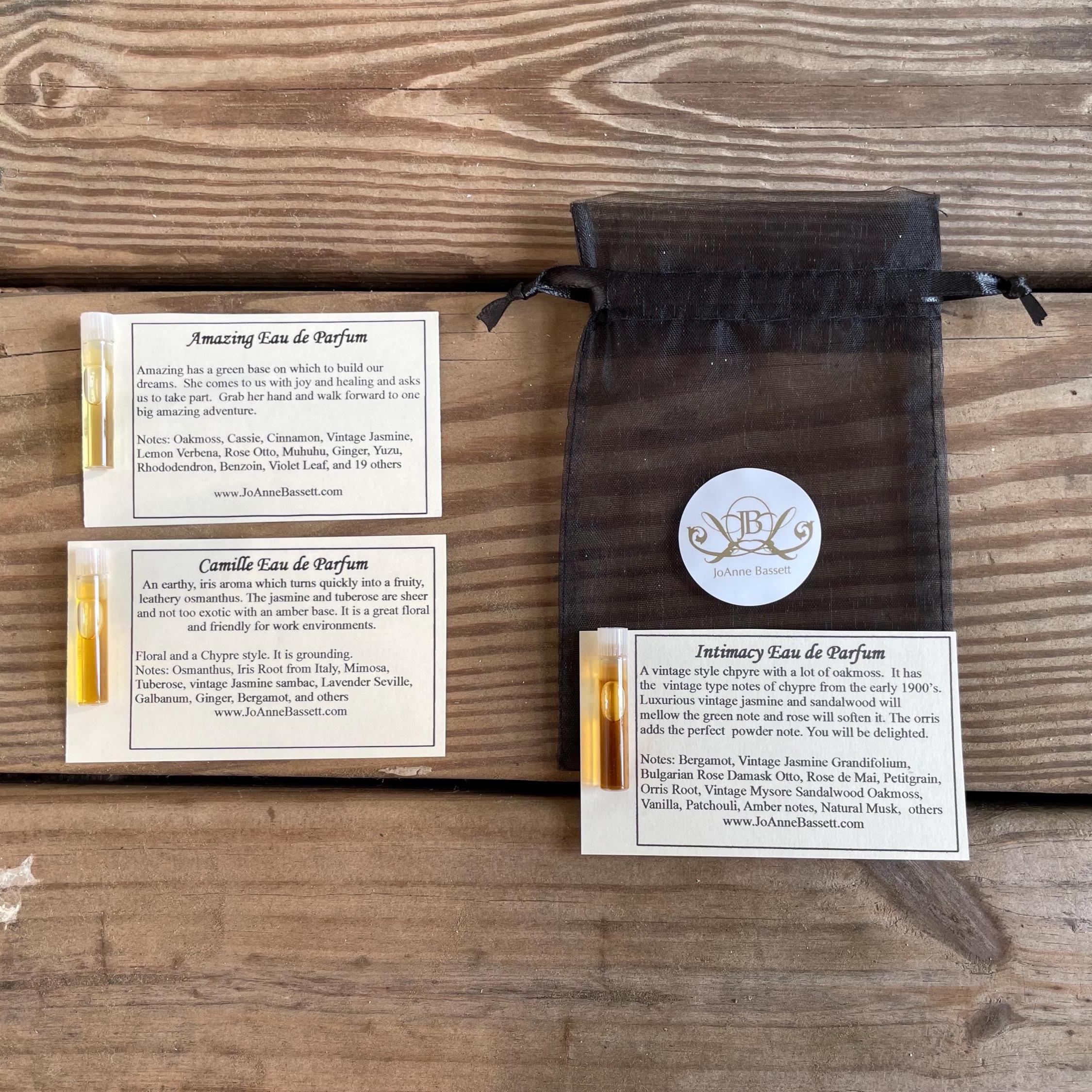 Indie Botanical Perfume Samples: Vegan Eau de Parfum