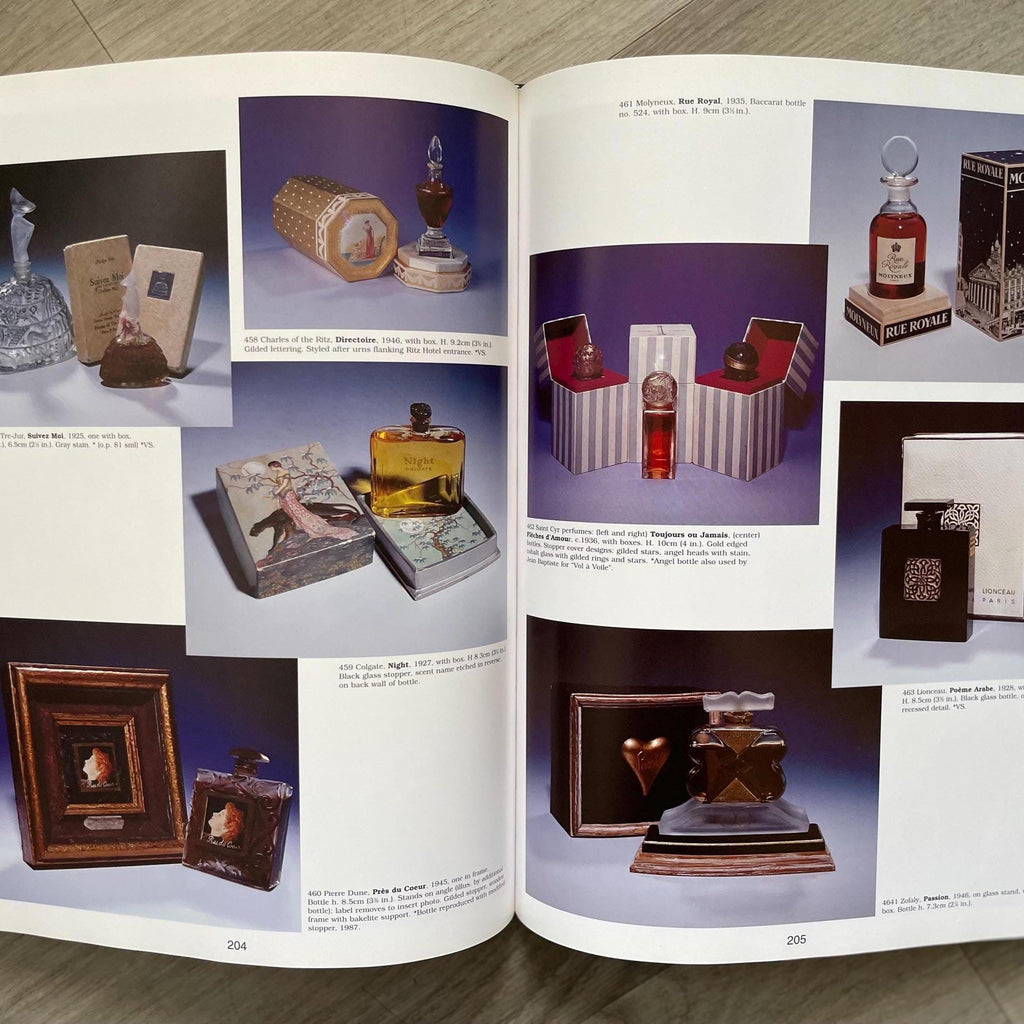 Perfume Presentation: A Pictorial Guide For The Perfume Bottle Collector by Ken Leach 1997 Hardcover Book