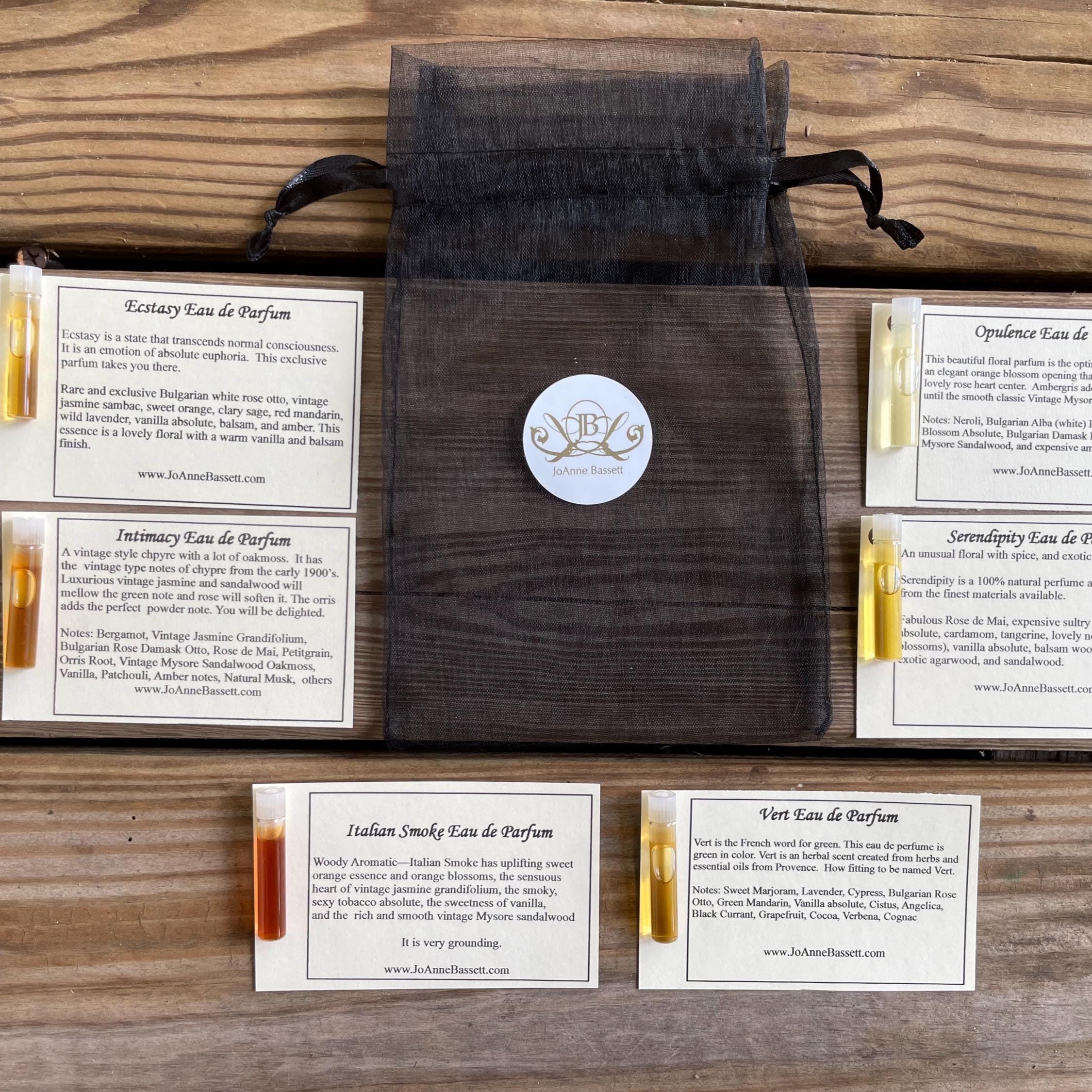 Indie Botanical Perfume Samples: Vegan Eau de Parfum
