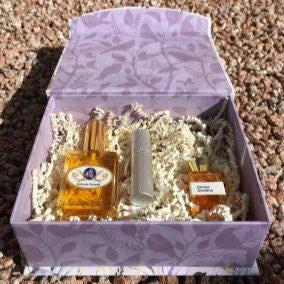 Luxury Natural Perfume Gift Set: Floral Aromatherapy - Sovereign Collection