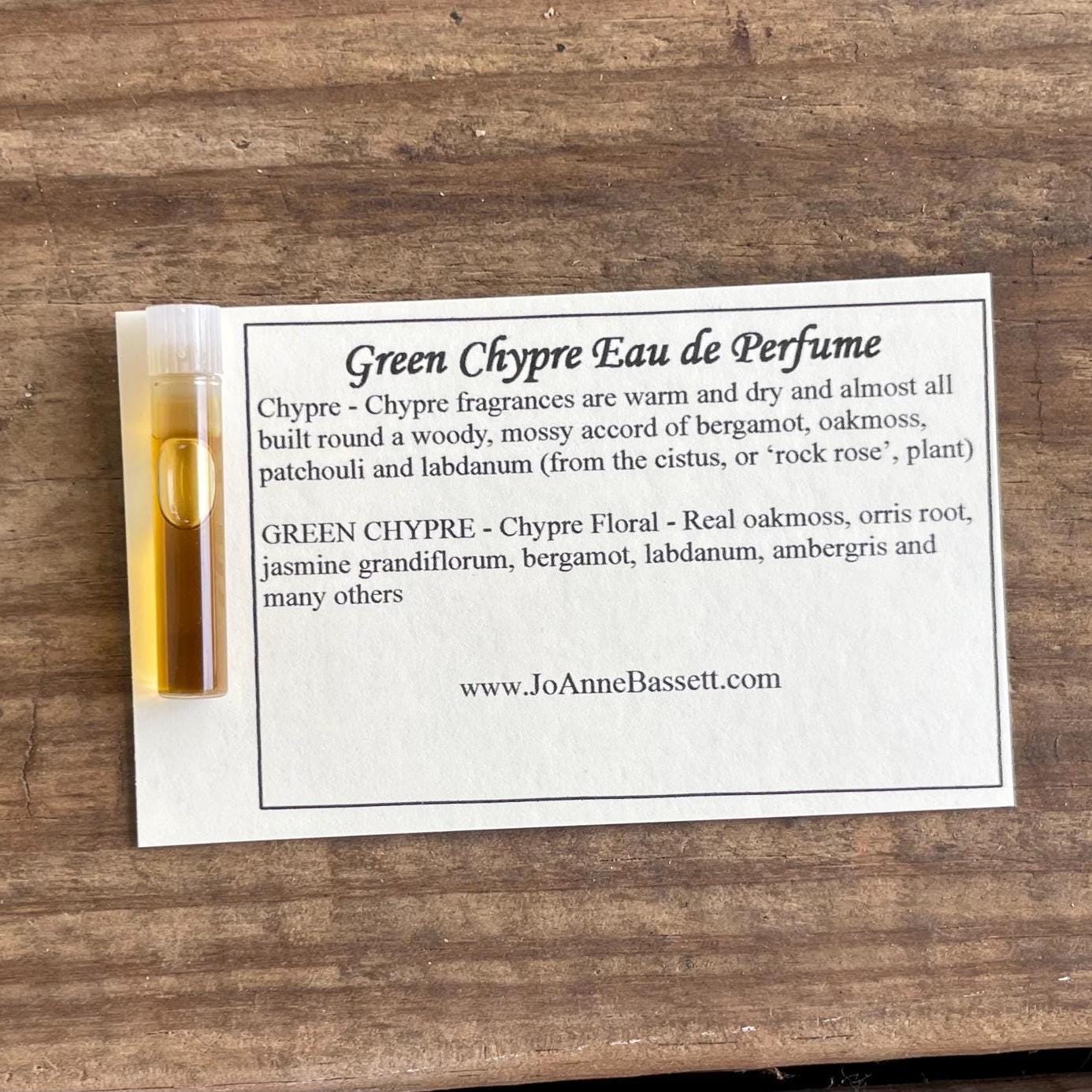 Green Chypre Perfume: All Natural Botanical Fragrance with Oakmoss