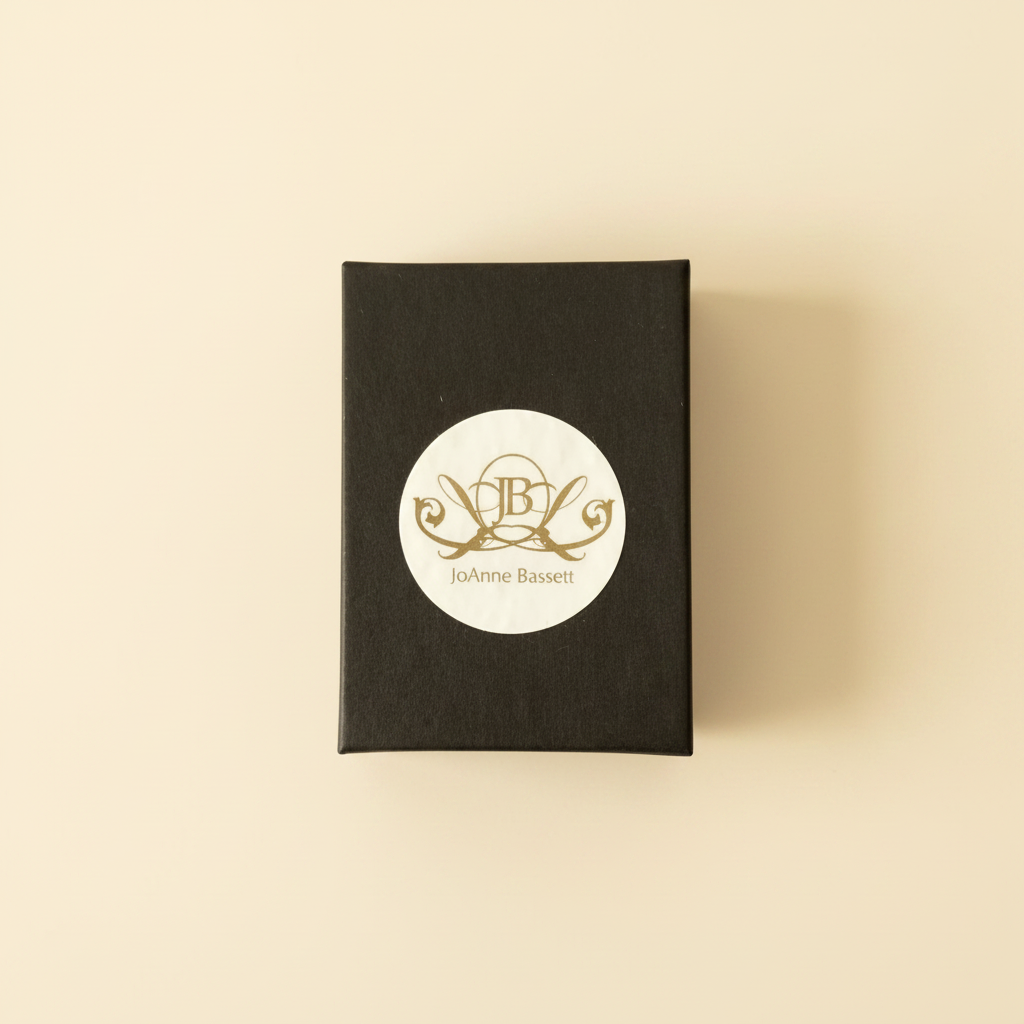 JoAnne Bassett Black Box - Warm Cream Background