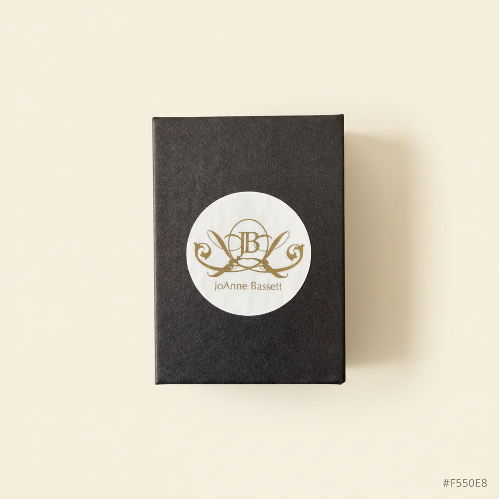 JoAnne Bassett Black Box - Warm Cream Background