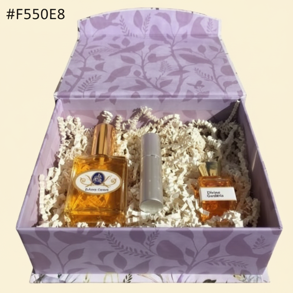 Lavender Gift Box - Warm Cream