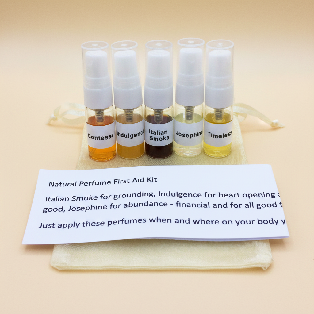 Natural Perfumes First Aid Kit - Warm Cream