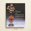 Perfume Presentation book on cream background