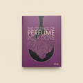 The Essence of Perfume on cream background